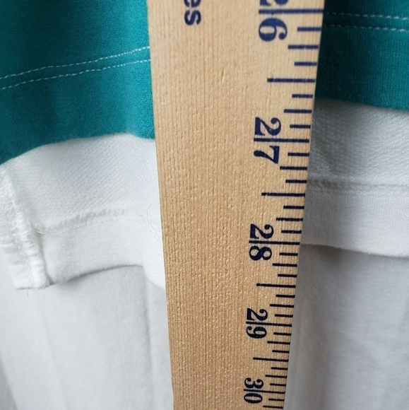 Cato's Live Well Orange Multicolored Short Sleeve Shirt Sz XL - Picture 3 of 7